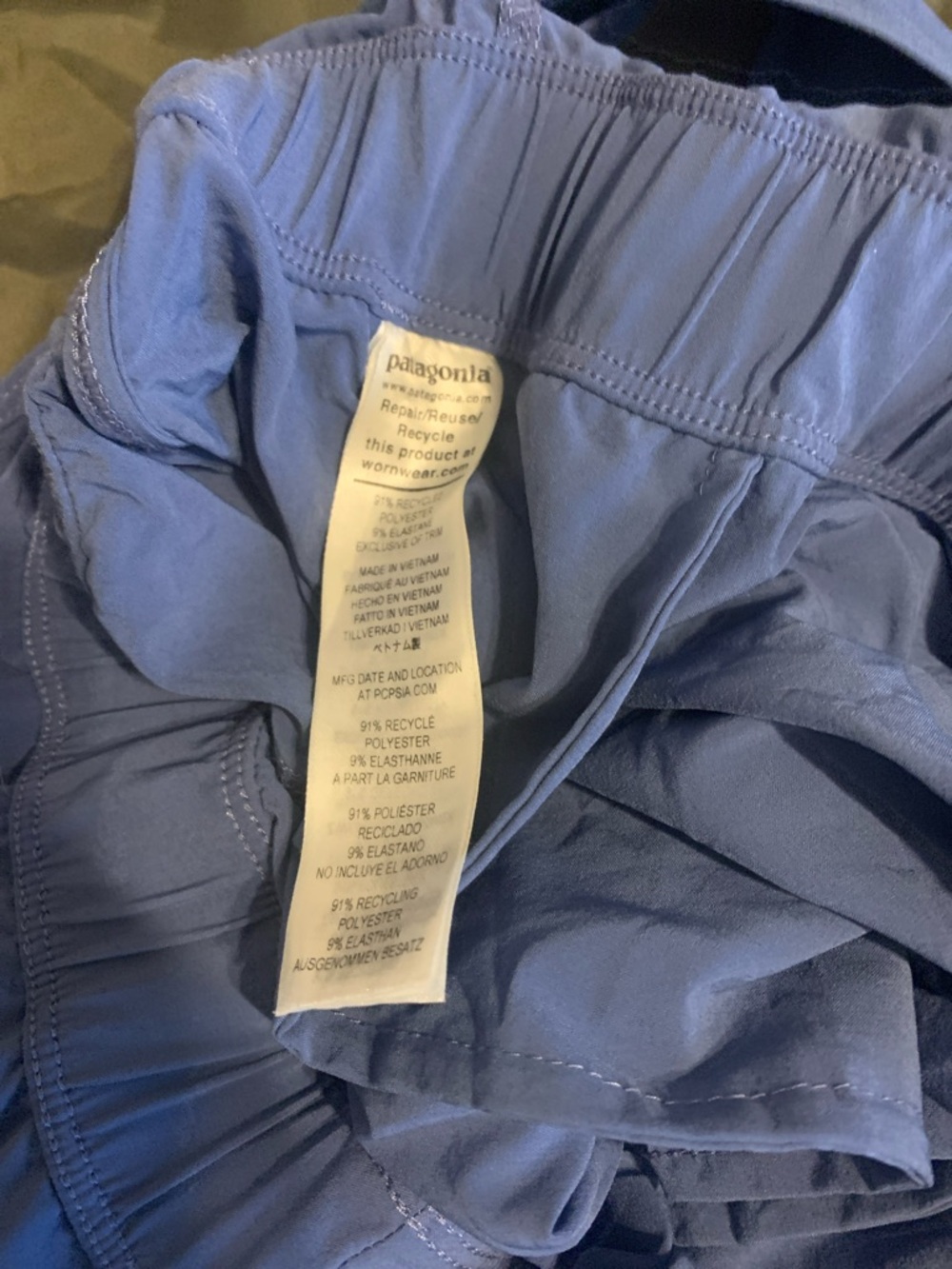 Patagonia Lightweight Sleeveless dress in Slate Blue - Picture 9 of 11